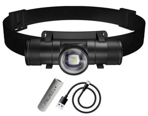 PREMIUM! DALEKOSIĘŻNA LATARKA CZOŁOWA LED ZOOM maXvision H11B