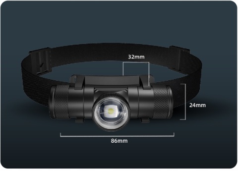 PREMIUM! DALEKOSIĘŻNA LATARKA CZOŁOWA LED ZOOM maXvision H11B