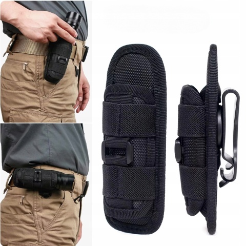 PREMIUM! KABURA POKROWIEC ETUI UNIWERSALNY NA LATARKĘ NÓŻ NA PAS TAKTYCZNY