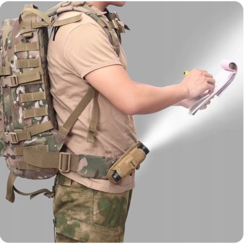 PREMIUM! KABURA POKROWIEC ETUI UNIWERSALNY NA LATARKĘ NÓŻ NA PAS TAKTYCZNY