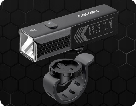 PREMIUM! LAMPKA ROWEROWA PRZEDNIA NA ROWER LED USB-C Sofirn BS01 2000lm MOC