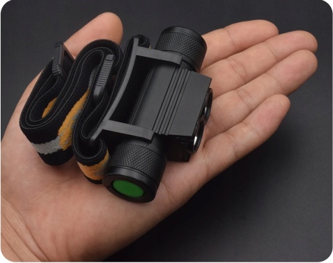 PREMIUM LATARKA CZOŁOWA Sofirn H25LR BIAŁE + CZERWONE LED + aku 18650 USB-C