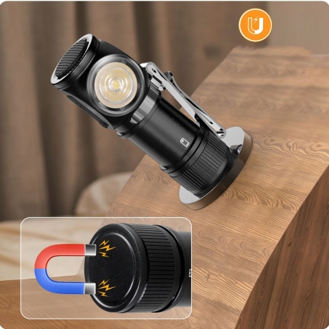 PREMIUM ! LATARKA CZOŁOWA Sofirn HS10 1100lm LED LH351D LED + aku 16340