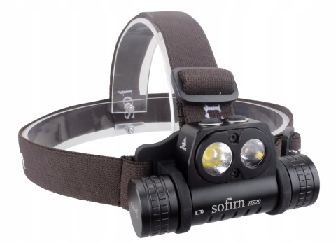 PREMIUM ! LATARKA CZOŁOWA Sofirn HS20 2700lm LED XHP50.2+LH351D + aku 18650