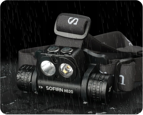PREMIUM ! LATARKA CZOŁOWA Sofirn HS20 2700lm LED XHP50.2+LH351D + aku 18650