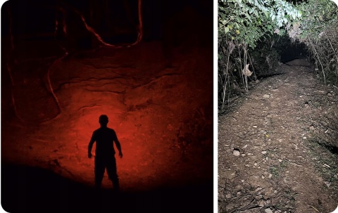 PREMIUM ! LATARKA CZOŁOWA Sofirn HS21 2200lm LED 3 TRYBY aku 18650 CZERWONE