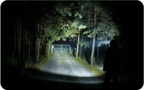 PREMIUM! LATARKA CZOŁOWA maXvision H25A 1800 lm LED 2*SST40 LED + aku 18650