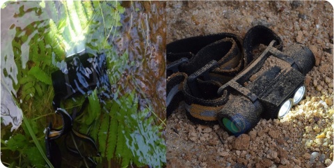 PREMIUM! LATARKA CZOŁOWA maXvision H25A 1800 lm LED 2*SST40 LED + aku 18650