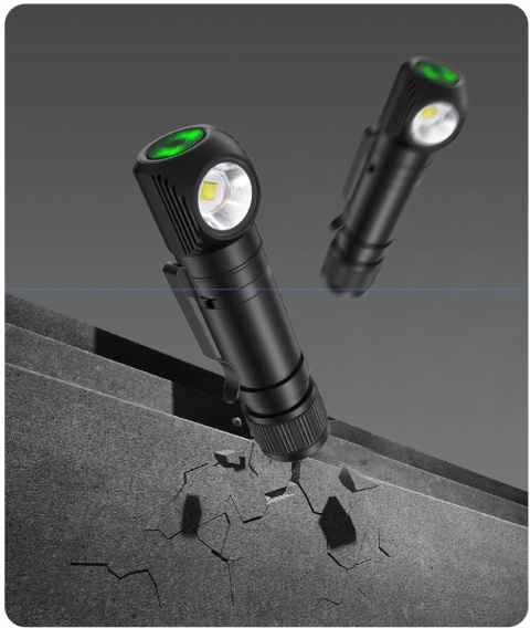 PREMIUM! LATARKA CZOŁOWA maXvision H30B LED SST40 LED + aku 18650