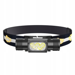 PREMIUM! LATARKA CZOŁOWA maXvision H35B 1747lm LED 5*SST20 LED + aku 18650