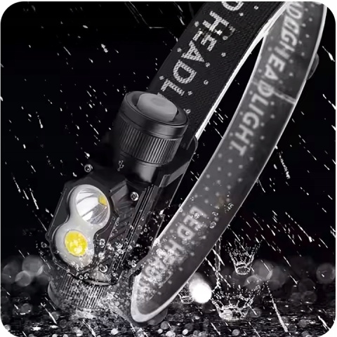 PREMIUM ! LATARKA CZOŁOWA maXvision M25R LED XTE+COB LED + aku 18650