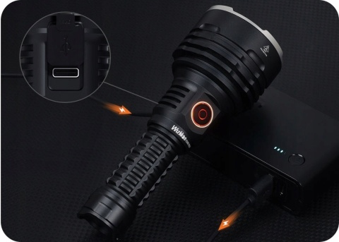 PREMIUM LATARKA DALEKOSIĘŻNA LED Wurkkos TS30S Pro 6000lm 21700 1086 metrów