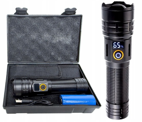 PREMIUM LATARKA DALEKOSIĘŻNA maXvision WL LED 1700 METRÓW 5000mAh USB-C