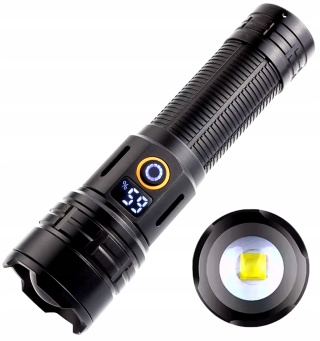 PREMIUM LATARKA DALEKOSIĘŻNA maXvision WL LED 1700 METRÓW 5000mAh USB-C