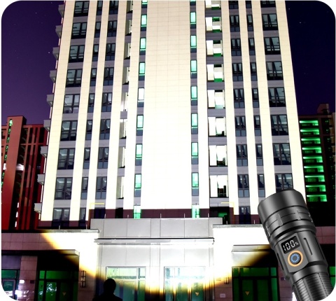 PREMIUM LATARKA DALEKOSIĘŻNA maXvision WL LED 1700 METRÓW 5000mAh USB-C