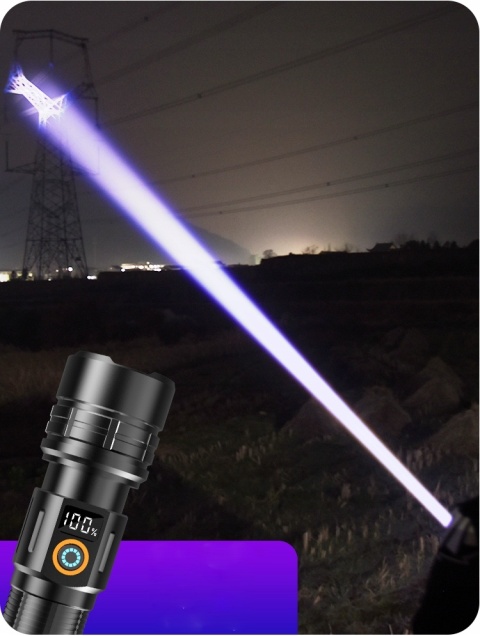 PREMIUM LATARKA DALEKOSIĘŻNA maXvision WL LED 1700 METRÓW 5000mAh USB-C