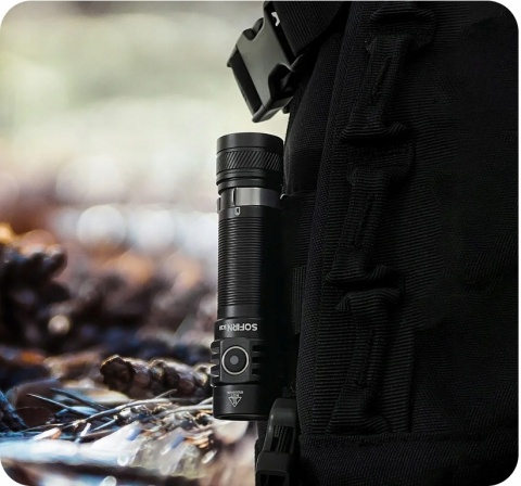 PREMIUM Latarka Sofirn SC18 1800lm LED EDC SST40 + akumulator 18650 3000mAh