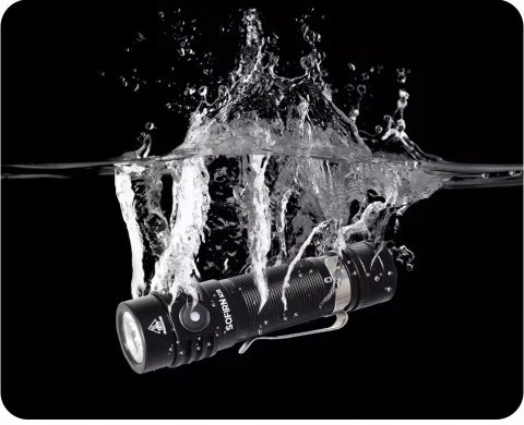 PREMIUM Latarka Sofirn SC18 1800lm LED EDC SST40 + akumulator 18650 3000mAh