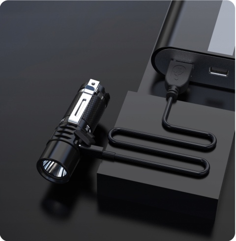 PREMIUM Latarka Sofirn SC21 1000lm LED Samsung + akumulator 16340 MINI EDC