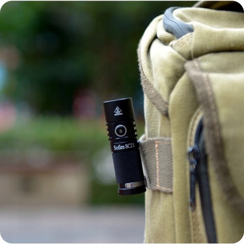 PREMIUM Latarka Sofirn SC21 1000lm LED Samsung + akumulator 16340 MINI EDC