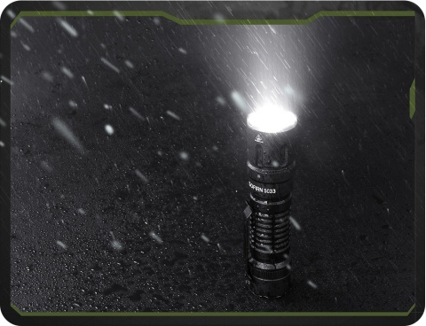 PREMIUM Latarka Sofirn SC33 5200lm LED EDC XHP70 +aku 21700 5000mAh 5000K