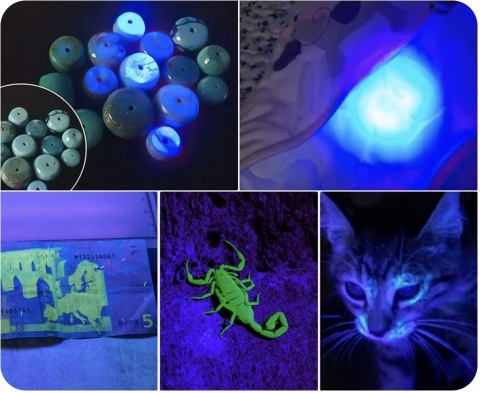 PREMIUM Latarka Sofirn SF16 UV LED SST-08 18650 3000mAh 875 mW USB-C