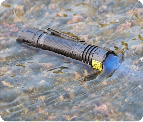 PREMIUM Latarka Sofirn SF16 UV LED SST-08 18650 3000mAh 875 mW USB-C