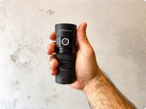 PREMIUM Latarka Sofirn SP36 PRO 8000lm LED EDC 4*SST40 3*18650 9000mAh