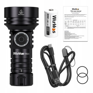 PREMIUM Latarka Wurkkos TS11 2000lm LED EDC SFT-40 616 metrów MINI