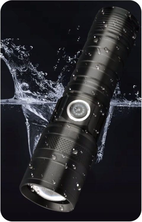 PREMIUM Latarka maXvision PT50 MINI LED 4000lm 2000mAh USB-C POWER-BANK