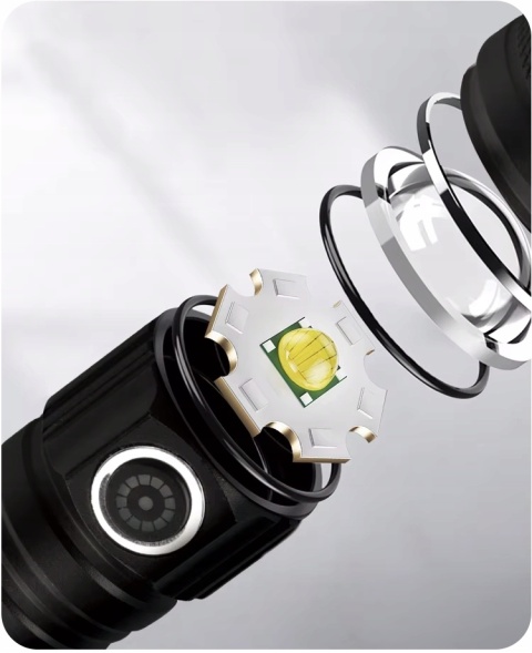 PREMIUM Latarka maXvision PT50 MINI LED 4000lm 2000mAh USB-C POWER-BANK