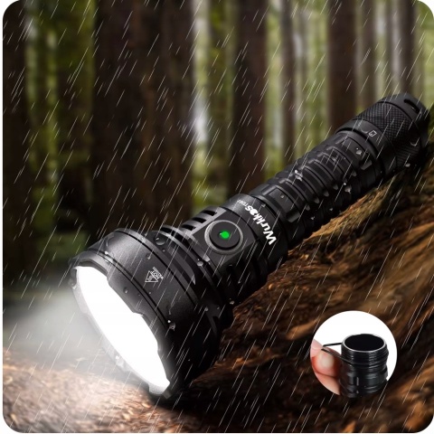 PREMIUM MOC! LATARKA DALEKOSIĘŻNA LED Wurkkos TD01 2200lm 21700 1039 metrów