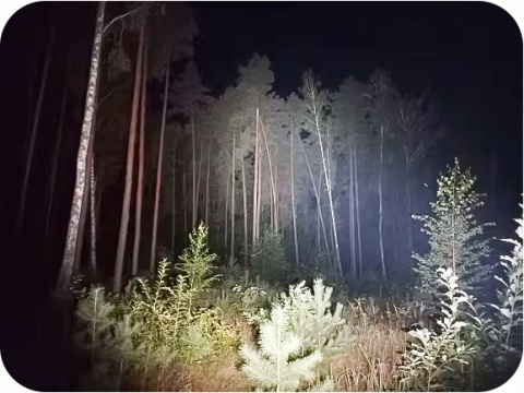 PREMIUM ! MOCNA LATARKA CZOŁOWA Sofirn HS41 4000lm 4*SST-20 LED + aku 21700