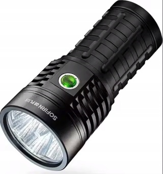 PREMIUM POTĘŻNA Latarka Sofirn Q8 Plus 16000lm LED 6*XHP50 3x21700 15000mAh