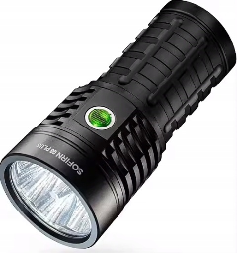 PREMIUM POTĘŻNA Latarka Sofirn Q8 Plus 16000lm LED 6*XHP50 3x21700 15000mAh