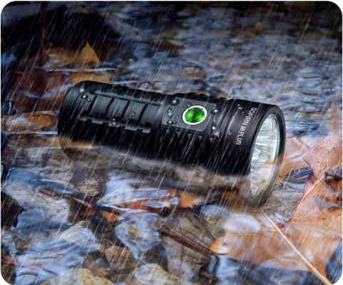 PREMIUM POTĘŻNA Latarka Sofirn Q8 Plus 16000lm LED 6*XHP50 3x21700 15000mAh