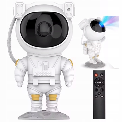 PROJEKTOR GWIAZD ASTRONAUTA LAMPKA NOCNA DLA DZIECKA KOSMOS PILOT maXvision