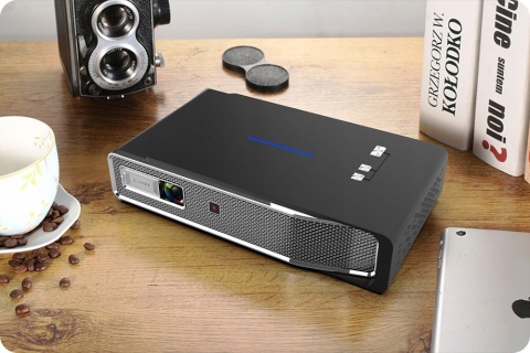 PROJEKTOR LED DLP ANDROID AUTO FOCUS ZOOM 4K 3D PL