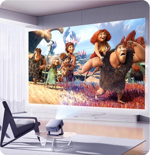 RZUTNIK PROJEKTOR LED maXvision PROJEKTOR LED FULL HD ANDROID 12000 LM