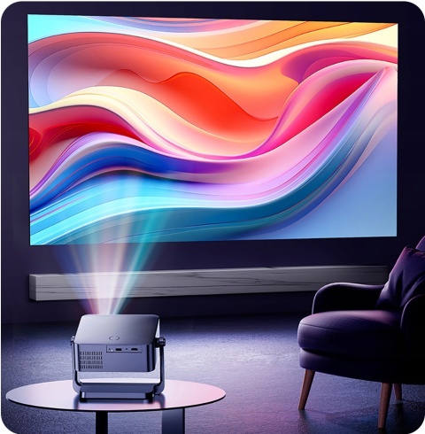 RZUTNIK PROJEKTOR LED maXvision PROJEKTOR LED FULL HD ANDROID 12000 LM