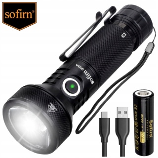 SOFIRN IF22A LATARKA LED TAKTYCZNA AKUMULATOROWA WODOODPORNA SFT40 2100lm