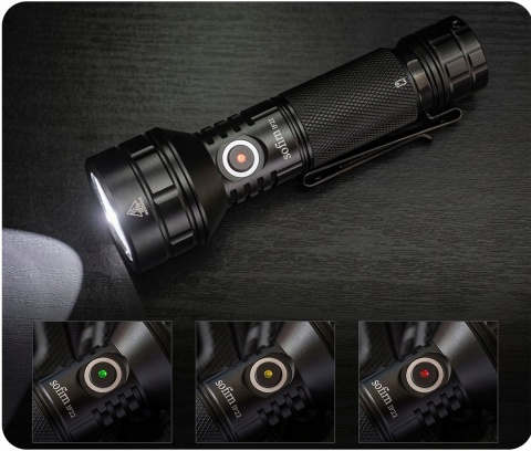 SOFIRN IF22A LATARKA LED TAKTYCZNA AKUMULATOROWA WODOODPORNA SFT40 2100lm