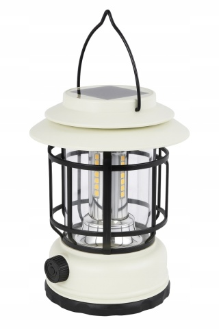 SOLARNA - MOCNA LAMPKA KEMPINGOWA LED NAMIOT BIWAK TURYSTYCZNA USB-C