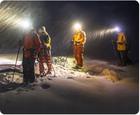 SUPER ! LATARKA CZOŁOWA maXvision M25S 1200lm LED 2*T6 LED + aku 18650