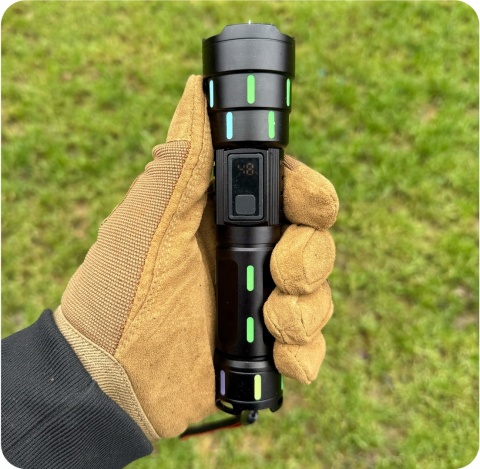 SUPER MOC LATARKA DALEKOSIĘŻNA maXvision WL50 LED 1500 METRÓW 5000mAh USB-C