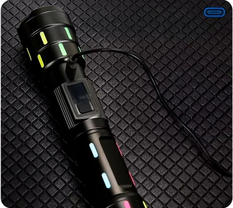 SUPER MOC LATARKA DALEKOSIĘŻNA maXvision WL50 LED 1500 METRÓW 5000mAh USB-C