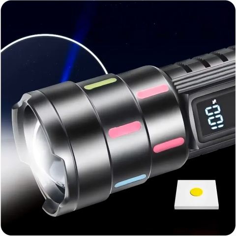 SUPER MOC LATARKA DALEKOSIĘŻNA maXvision WL50 LED 1500 METRÓW 5000mAh USB-C