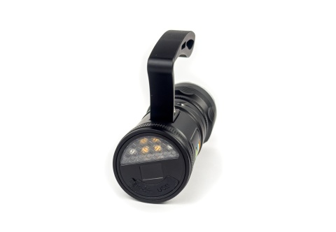 TURBO MOC- LATARKA LED WHITE LASER RED DALEKOSIĘŻNA 7000mAh PowerBank 1900m