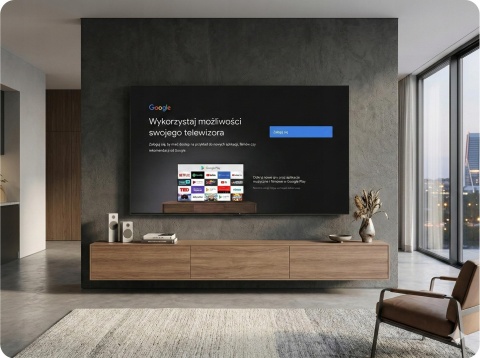 Google Chromecast CERTYFIKOWANY GOOGLE TV BOX NETFLIX 4K SMART TV HDMI