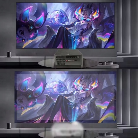 HIT ! RZUTNIK PROJEKTOR LED FULL HD ANDROID maXvision BARDZO JASNY 38000 LM